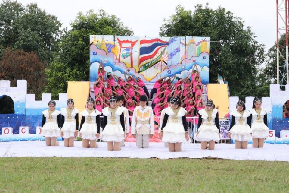 สวยปังอลังเวอร์ มงไม่ลงไม่รู้แล้ว กีฬาสีโรงเรียนแม่ลาววิทยาคม 62 สีชมพู