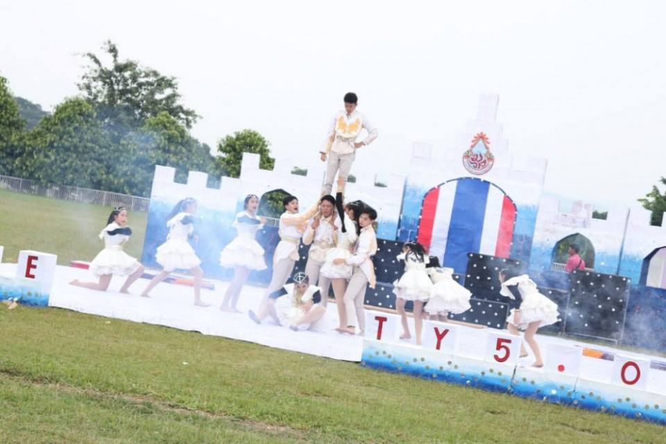 สวยปังอลังเวอร์ มงไม่ลงไม่รู้แล้ว กีฬาสีโรงเรียนแม่ลาววิทยาคม 62 สีชมพู