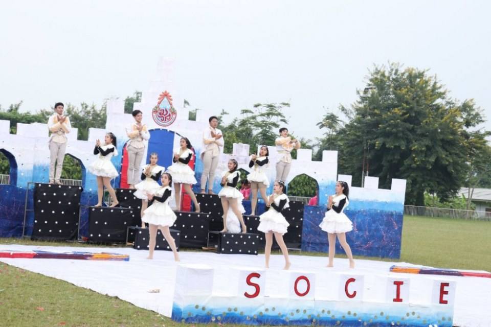 สวยปังอลังเวอร์ มงไม่ลงไม่รู้แล้ว กีฬาสีโรงเรียนแม่ลาววิทยาคม 62 สีชมพู