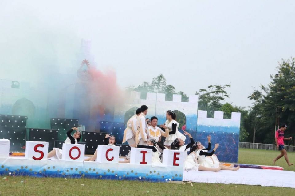 สวยปังอลังเวอร์ มงไม่ลงไม่รู้แล้ว กีฬาสีโรงเรียนแม่ลาววิทยาคม 62 สีชมพู