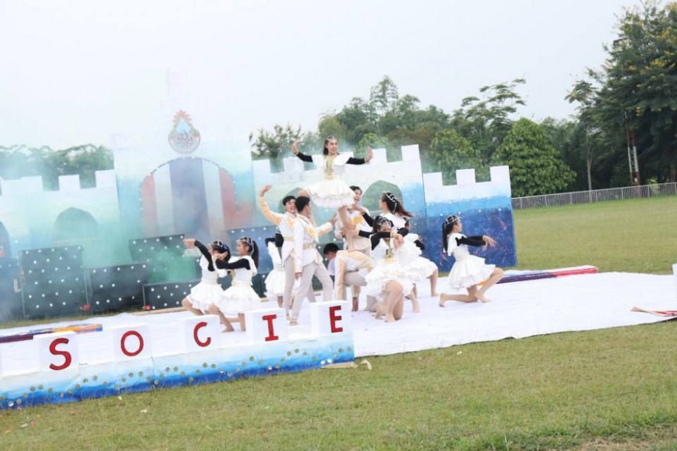 สวยปังอลังเวอร์ มงไม่ลงไม่รู้แล้ว กีฬาสีโรงเรียนแม่ลาววิทยาคม 62 สีชมพู