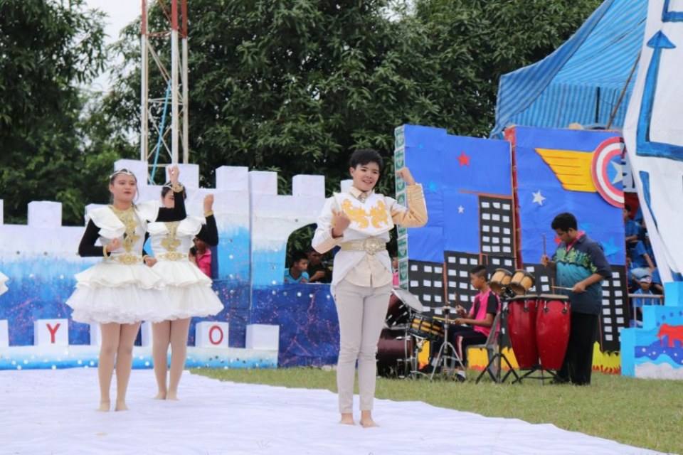 สวยปังอลังเวอร์ มงไม่ลงไม่รู้แล้ว กีฬาสีโรงเรียนแม่ลาววิทยาคม 62 สีชมพู