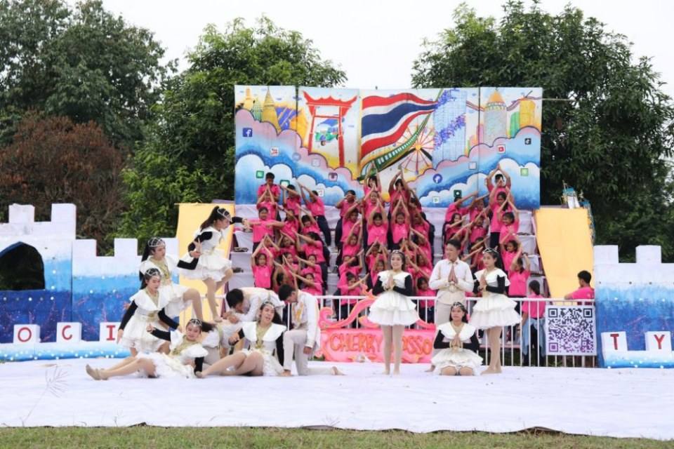 สวยปังอลังเวอร์ มงไม่ลงไม่รู้แล้ว กีฬาสีโรงเรียนแม่ลาววิทยาคม 62 สีชมพู