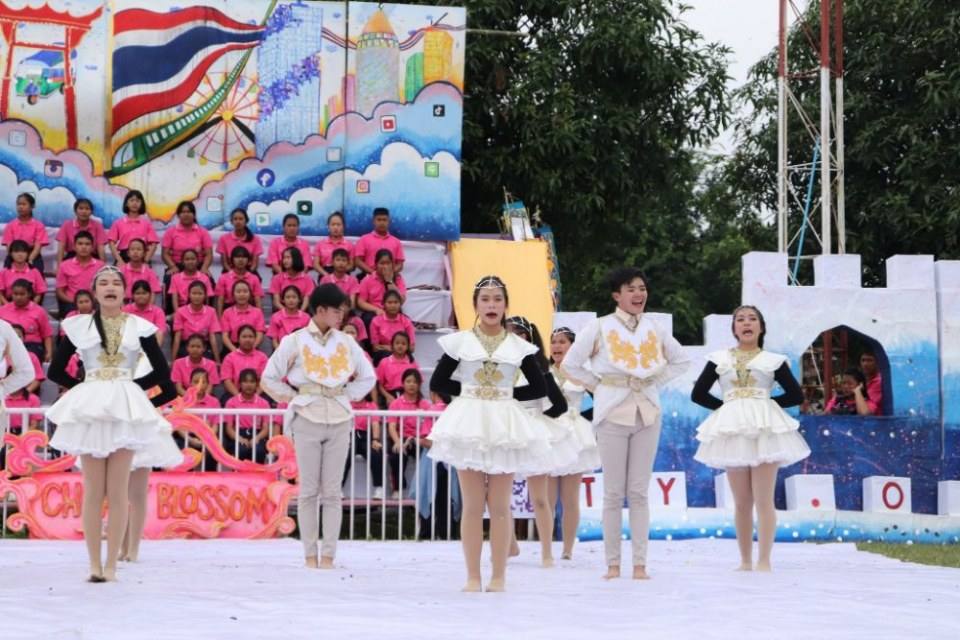 สวยปังอลังเวอร์ มงไม่ลงไม่รู้แล้ว กีฬาสีโรงเรียนแม่ลาววิทยาคม 62 สีชมพู