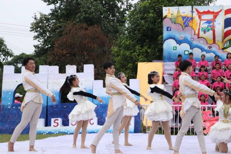 สวยปังอลังเวอร์ มงไม่ลงไม่รู้แล้ว กีฬาสีโรงเรียนแม่ลาววิทยาคม 62 สีชมพู