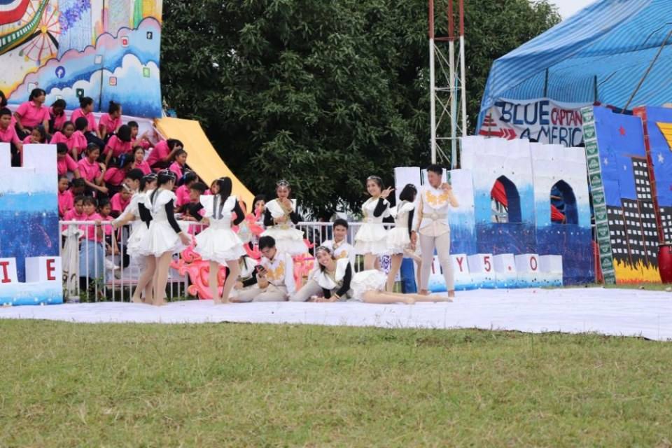 สวยปังอลังเวอร์ มงไม่ลงไม่รู้แล้ว กีฬาสีโรงเรียนแม่ลาววิทยาคม 62 สีชมพู