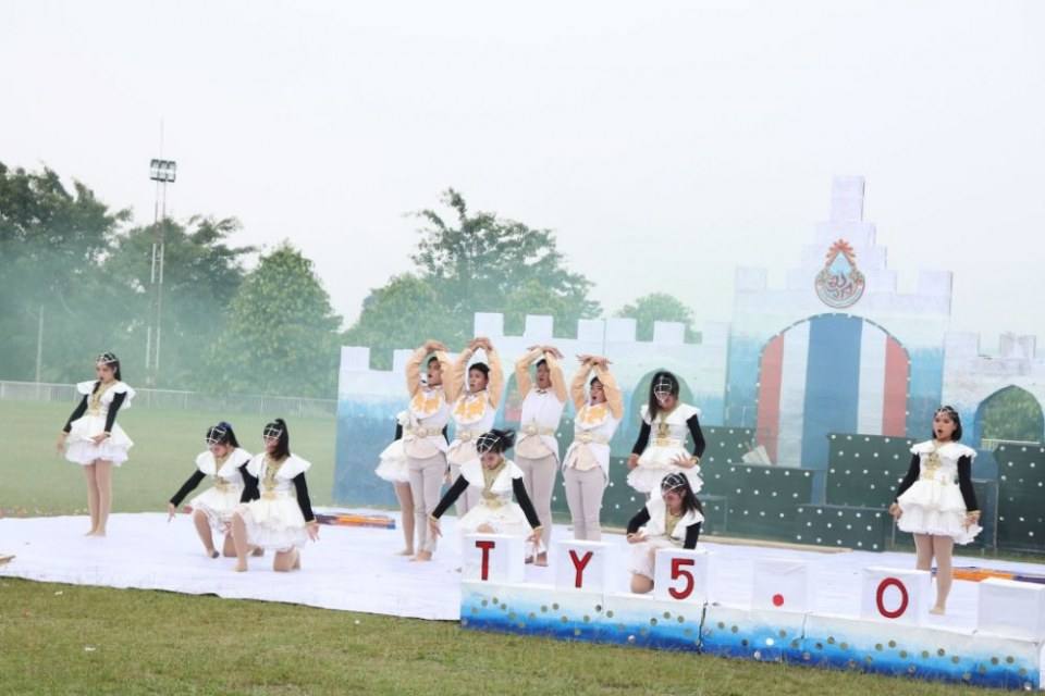สวยปังอลังเวอร์ มงไม่ลงไม่รู้แล้ว กีฬาสีโรงเรียนแม่ลาววิทยาคม 62 สีชมพู