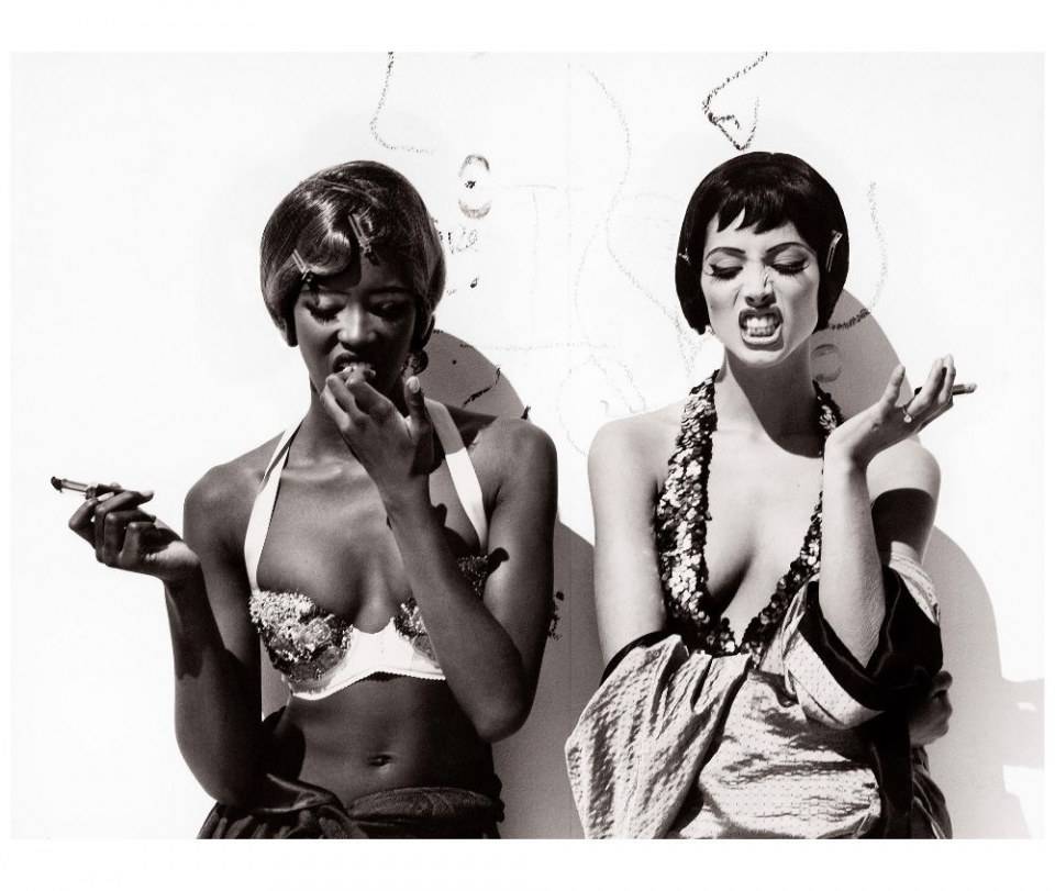 THE SUPERMODEL the trinity : Naomi campbell, Christy turlington & Linda evangelista