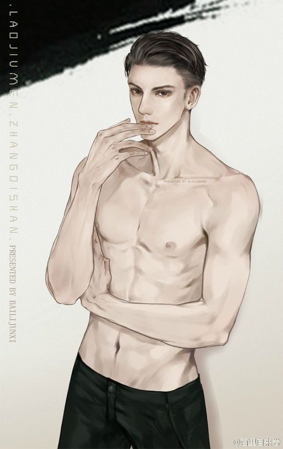 การ์ตูนหล่อ ถอดโชว์ ๘