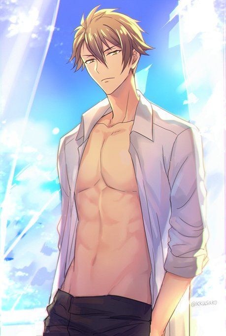 การ์ตูนหล่อ ถอดโชว์ ๘