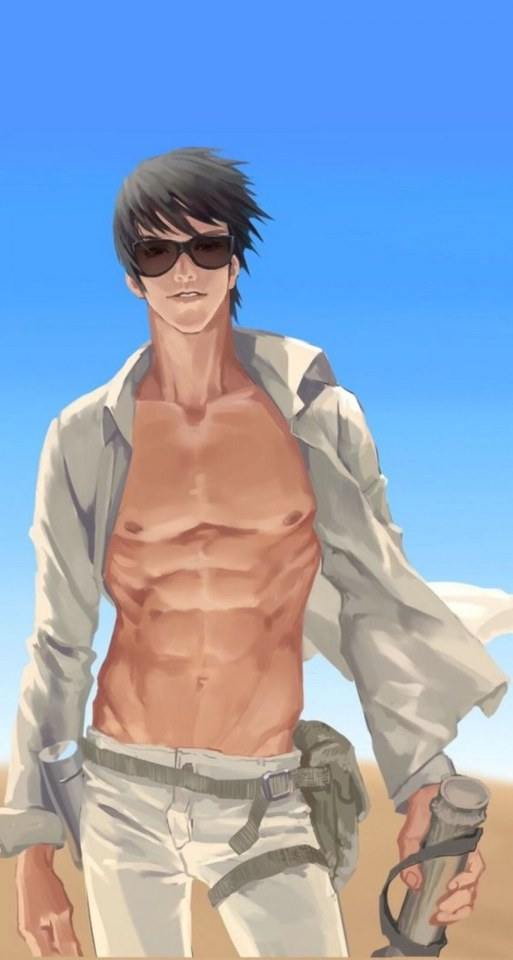 การ์ตูนหล่อ ถอดโชว์ ๘