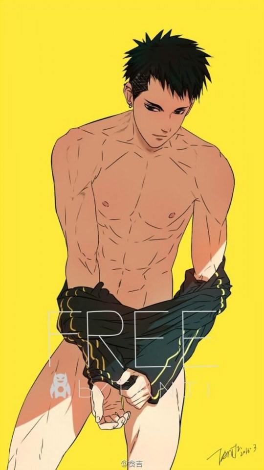 การ์ตูนหล่อ ถอดโชว์ ๘