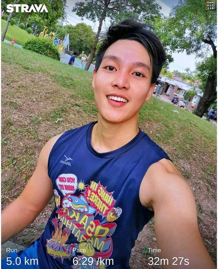 คนหล่อสายวิ่ง 🏃🏻&zwj;♂️1🏃🏻&zwj;♂️