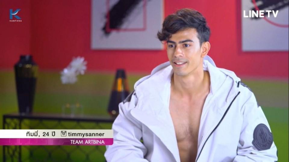 หุ่นแซ่บมว๊ากกก "ทิมมี่" ผู้เข้าแข่งขัน "The Face Men Thailand Season 3"