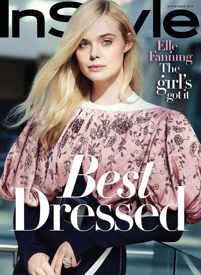 Elle Fanning @ InStyle US November 2019