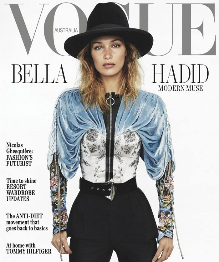 Bella Hadid @ Vogue Australia November 2019