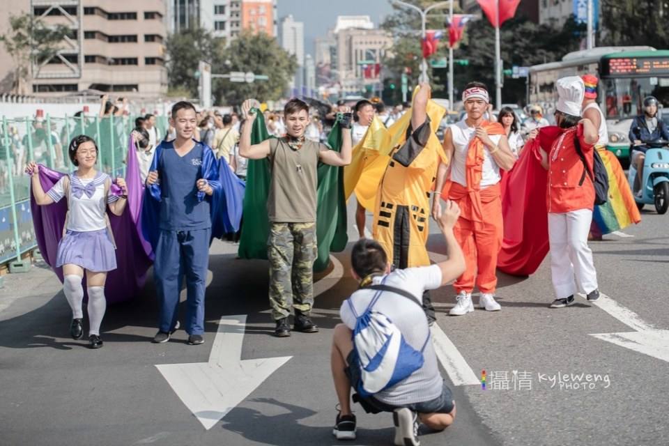 งาน LGBT Pride ใต้หวัน