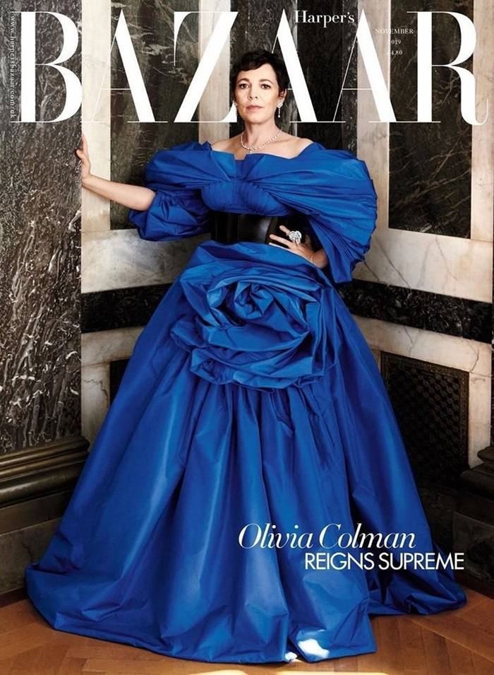 Olivia Colman @ Harper's Bazaar UK November 2019