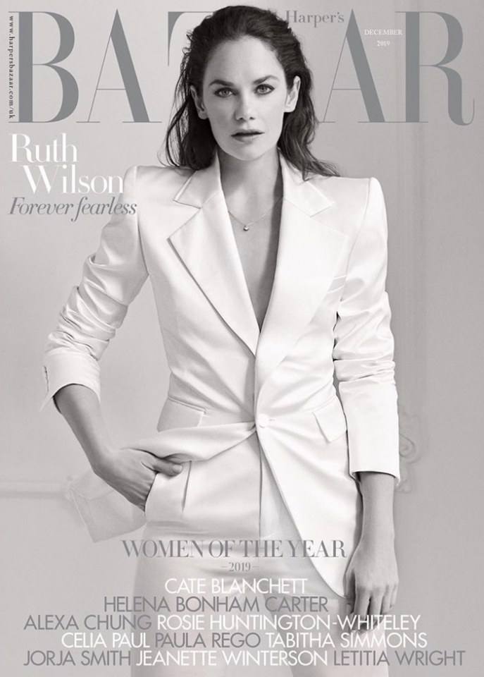 Ruth Wilson @ Harper's Bazaar UK December 2019
