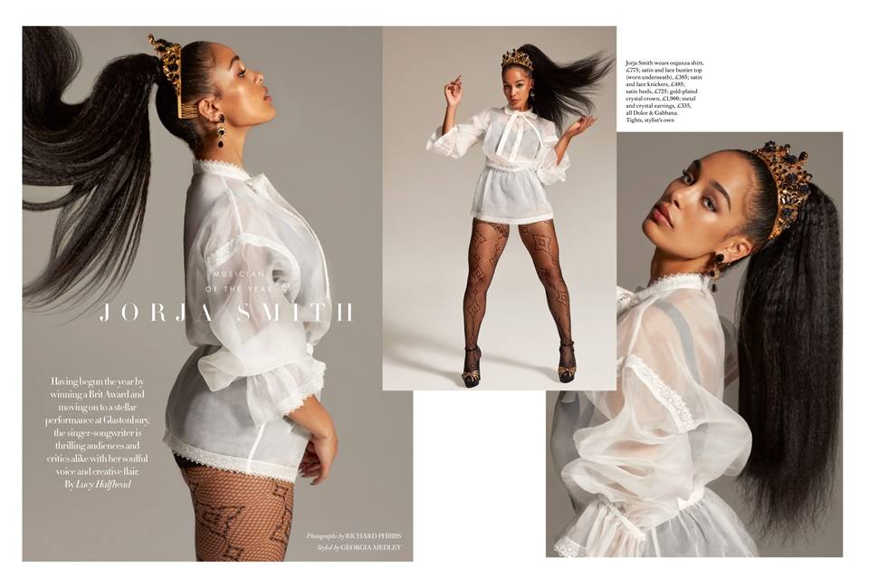 Jorja Smith @ Harper's Bazaar UK December 2019