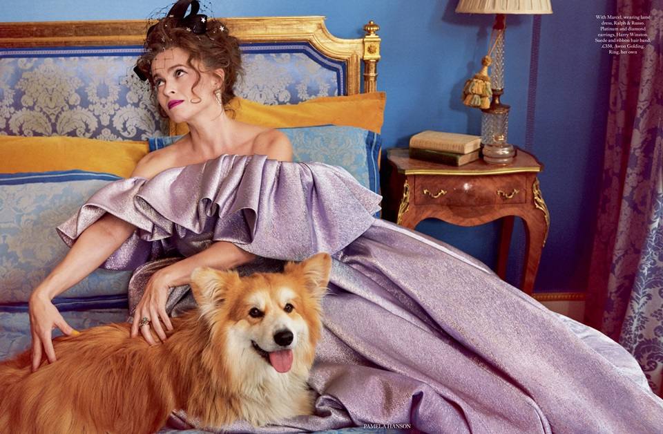 Helena Bonham Carter @ Harper's Bazaar UK December 2019