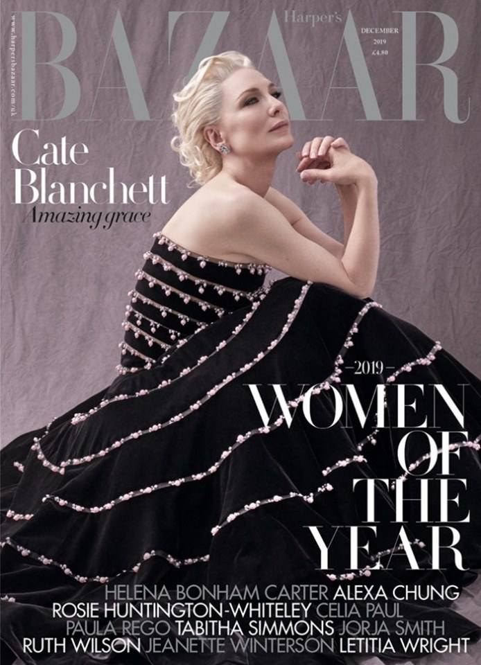 Cate Blanchett @ Harper's Bazaar UK December 2019