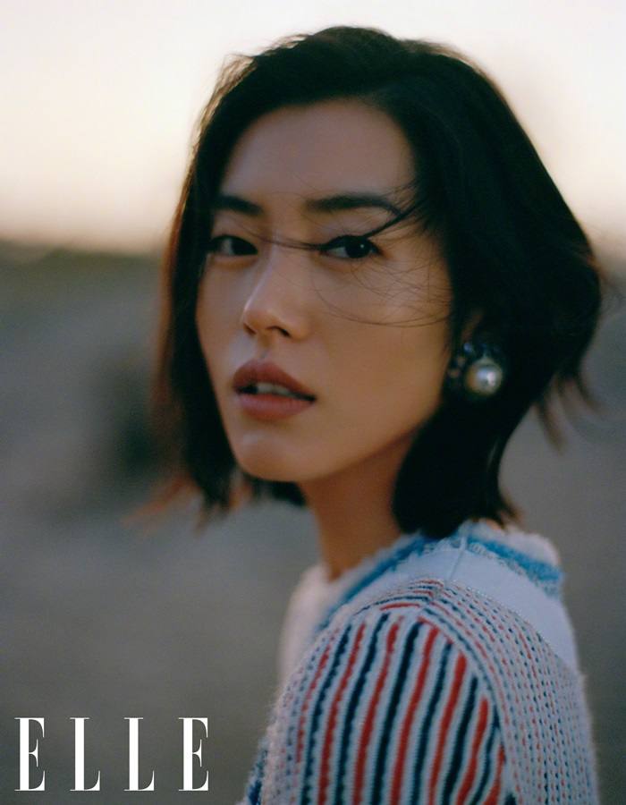 Liu Wen @ Elle China December 2019