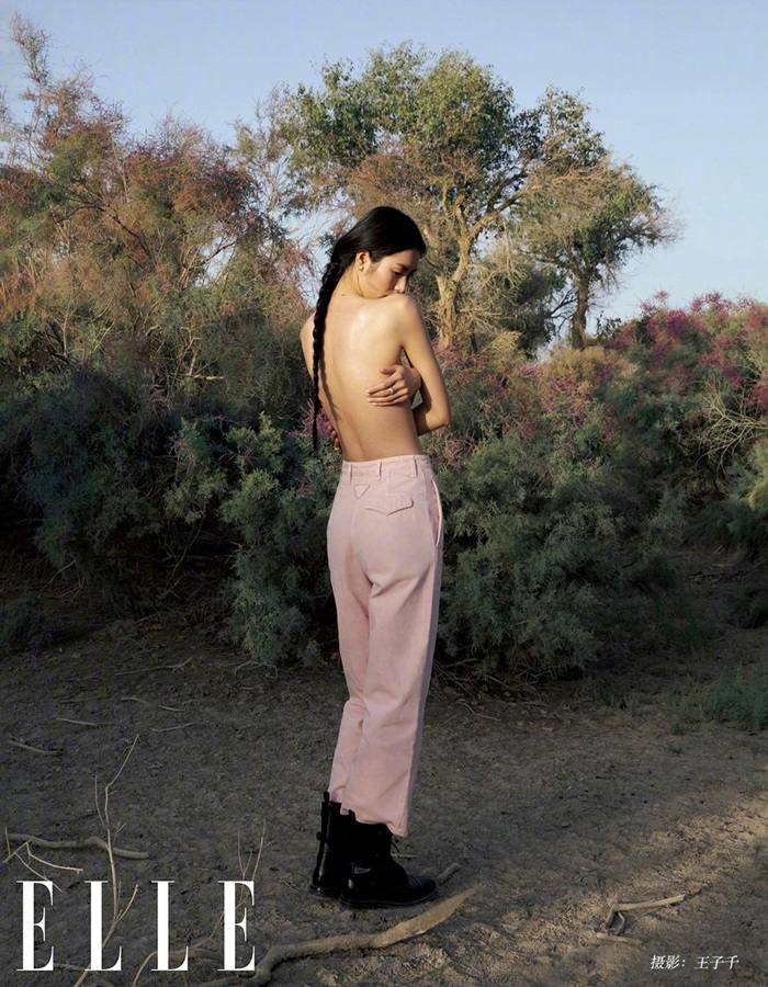 Liu Wen @ Elle China December 2019