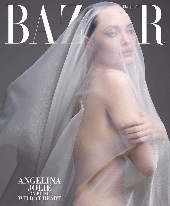 Angelina Jolie @ Harper&rsquo;s Bazaar US December 2019