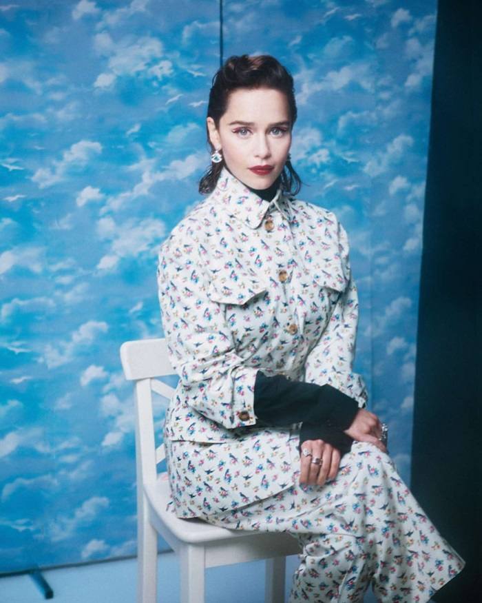 Emilia Clarke @ Wonderland Magazine Winter 2019