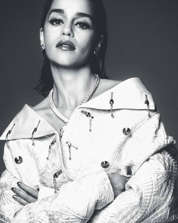 Emilia Clarke @ Wonderland Magazine Winter 2019