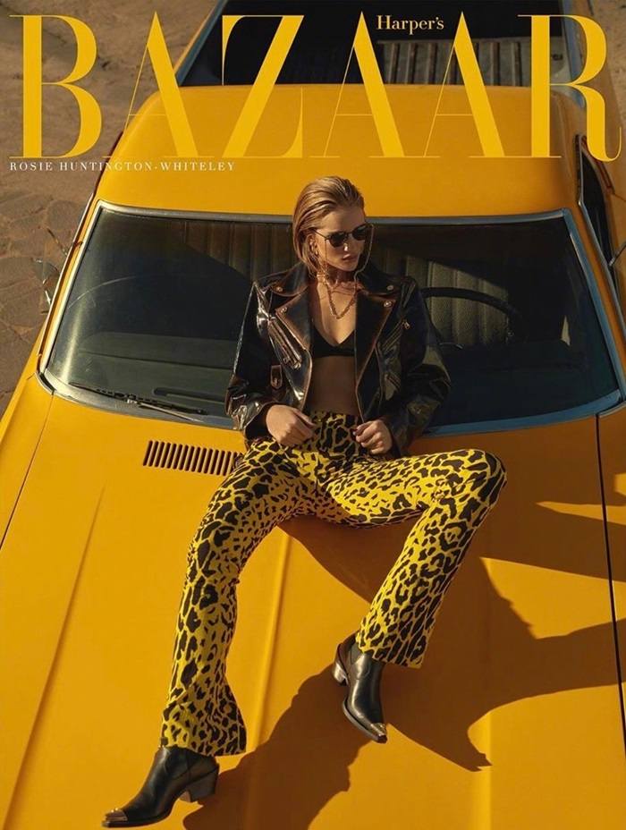 Rosie Huntington Whiteley @ Harper's Bazaar Greece December 2019