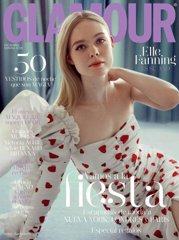 Elle Fanning @ Glamour Espa&ntilde;a December 2019