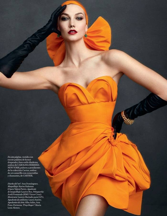 Karlie Kloss @ Vogue Espa&ntilde;a December 2019
