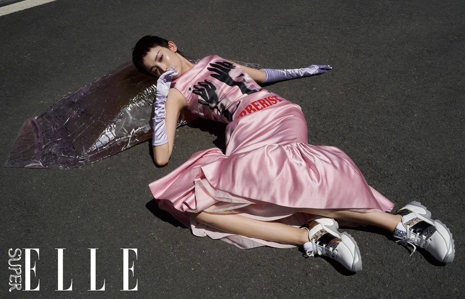 Guli Nazha @ SuperELLE China January 2020