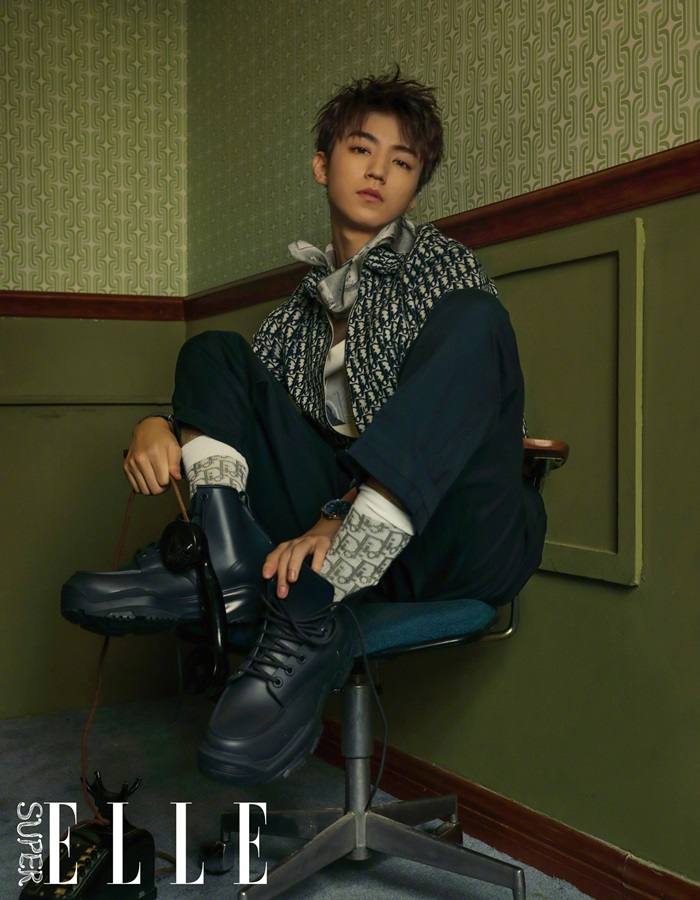 Karry Wang @ SuperELLE China January 2020