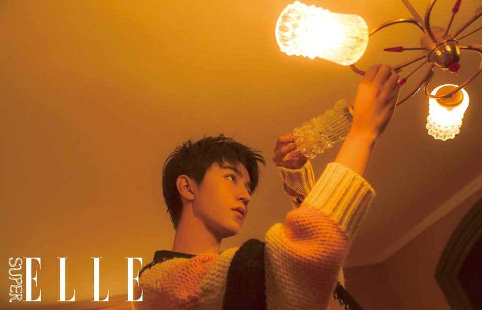 Karry Wang @ SuperELLE China January 2020