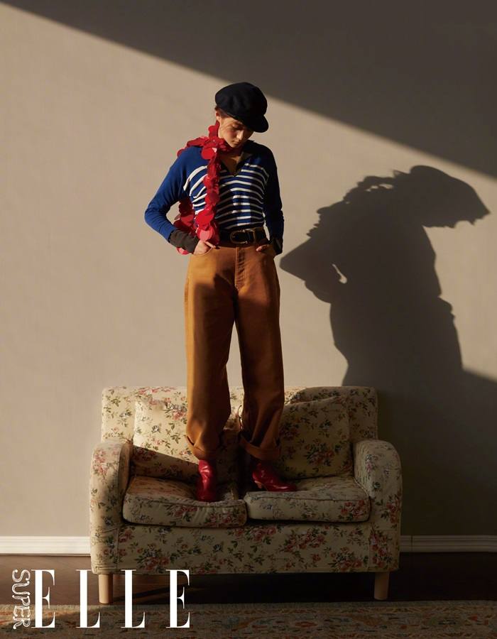 Guan Xiaotong @ SuperELLE China January 2020
