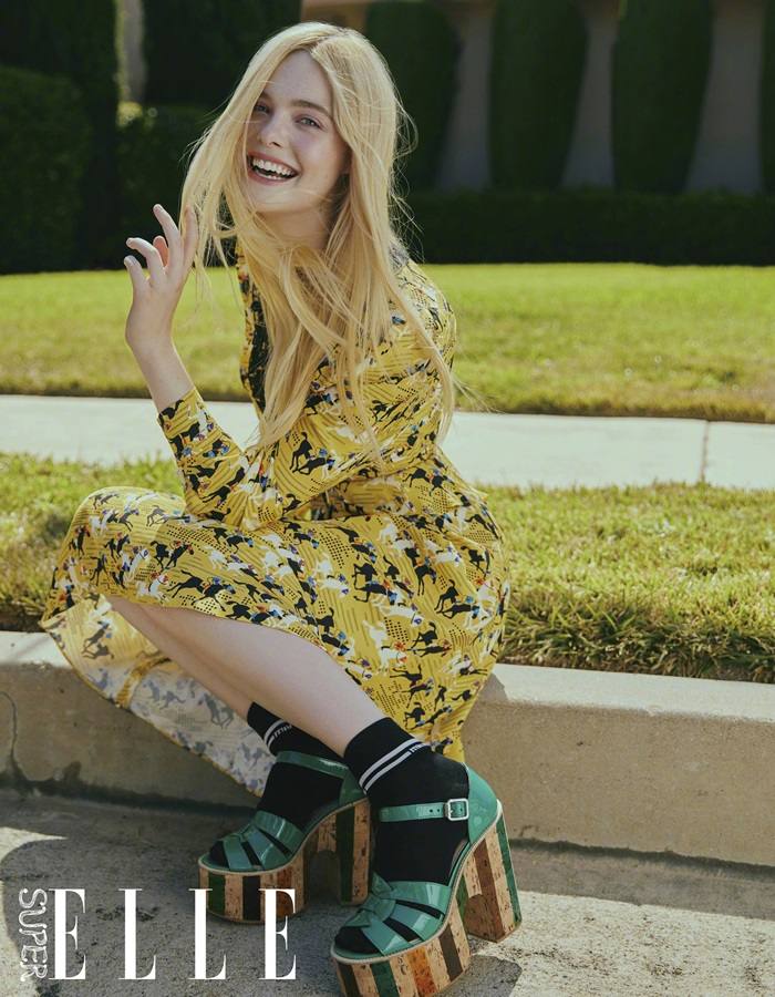 Elle Fanning @ SuperELLE China January 2020
