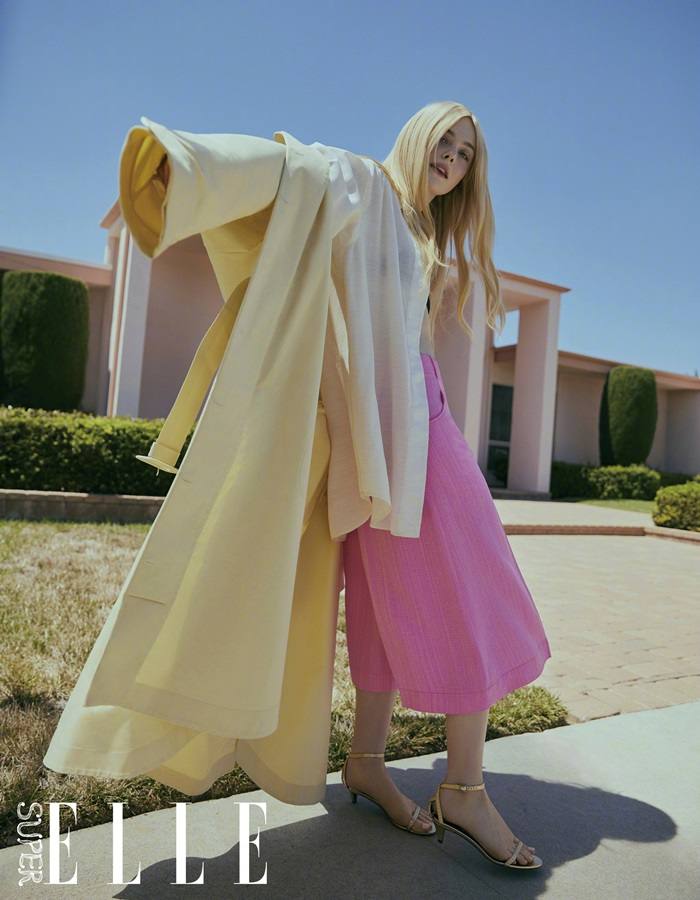 Elle Fanning @ SuperELLE China January 2020