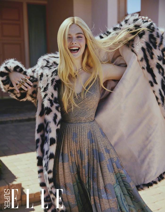 Elle Fanning @ SuperELLE China January 2020