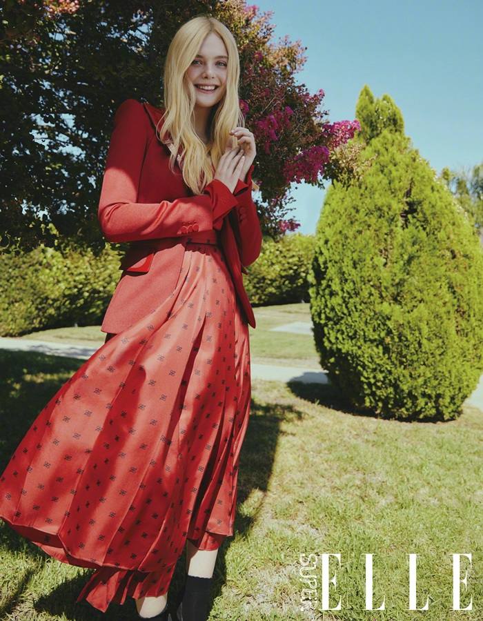 Elle Fanning @ SuperELLE China January 2020
