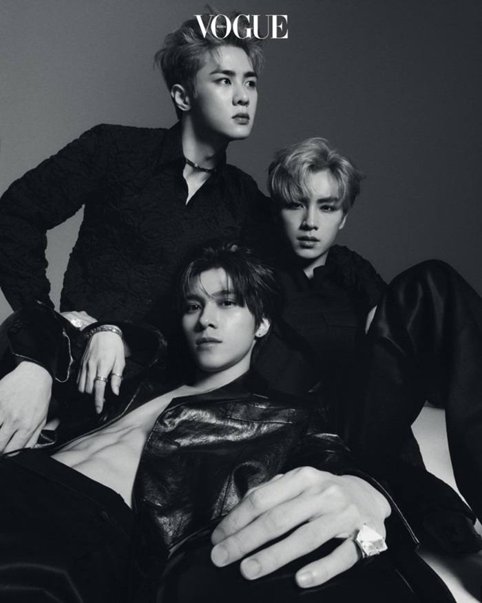 Saskia de Brauw & WayV @ Vogue Korea December 2019