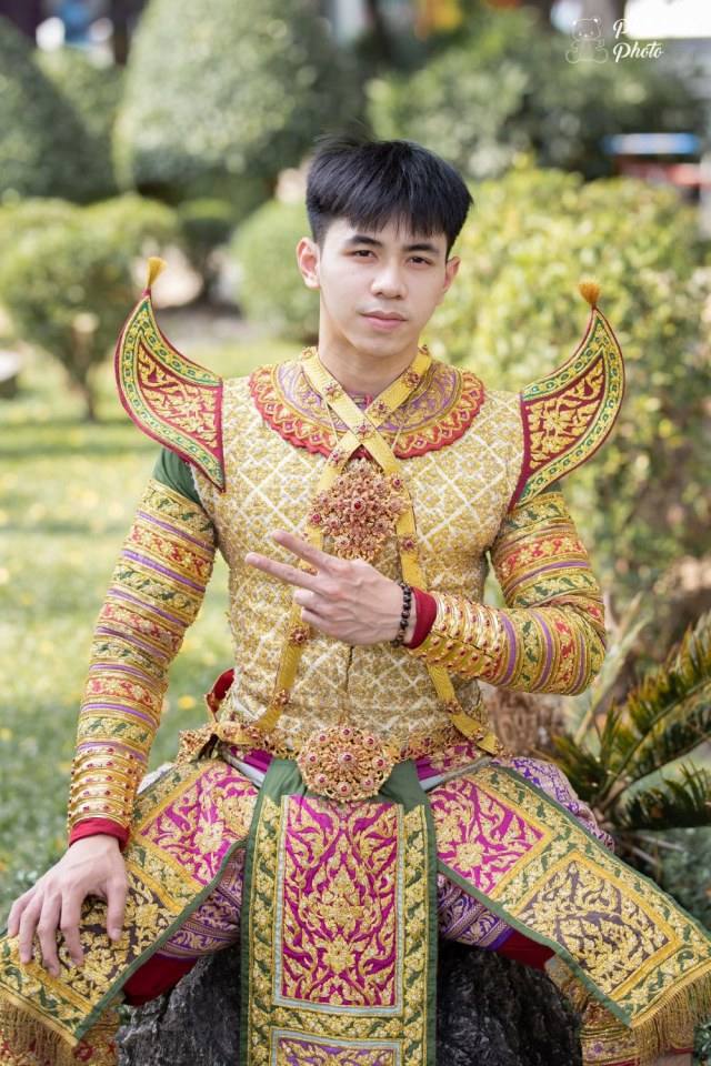 เปิดวาร์ป นักแสดงโขน หนุ่มหล่องานดีคนนี้