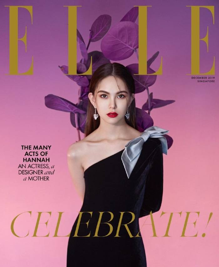 Hannah Quinlivan @ ELLE Singapore December 2019