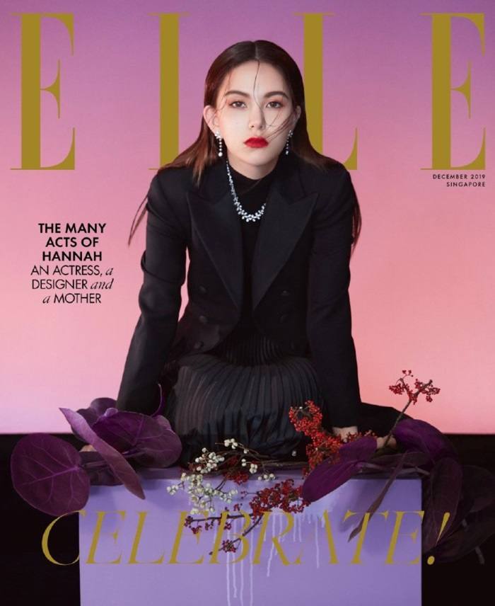 Hannah Quinlivan @ ELLE Singapore December 2019