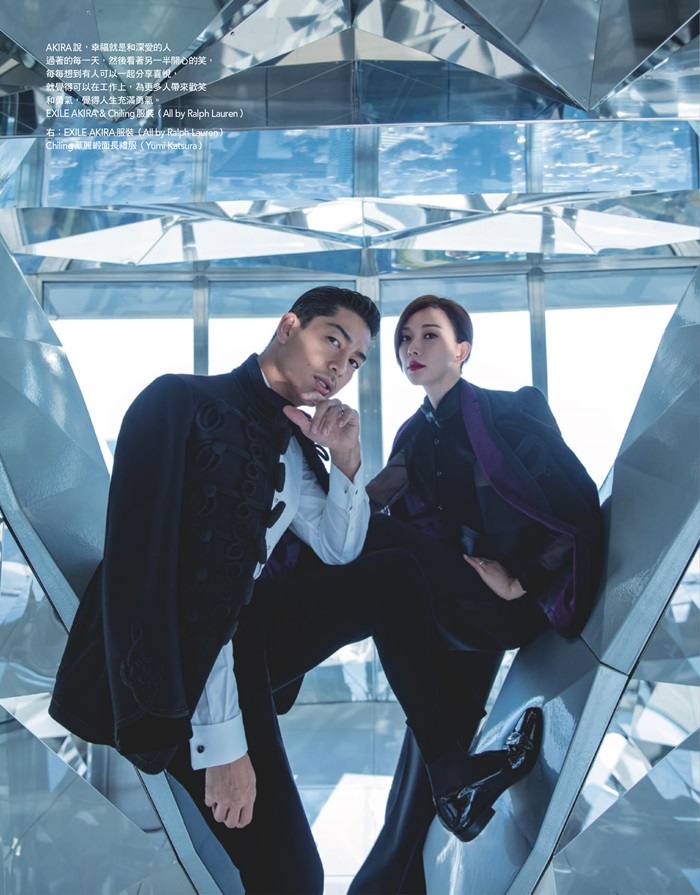 Lin Chi-ling & Akira @ Vogue Taiwan December 2019