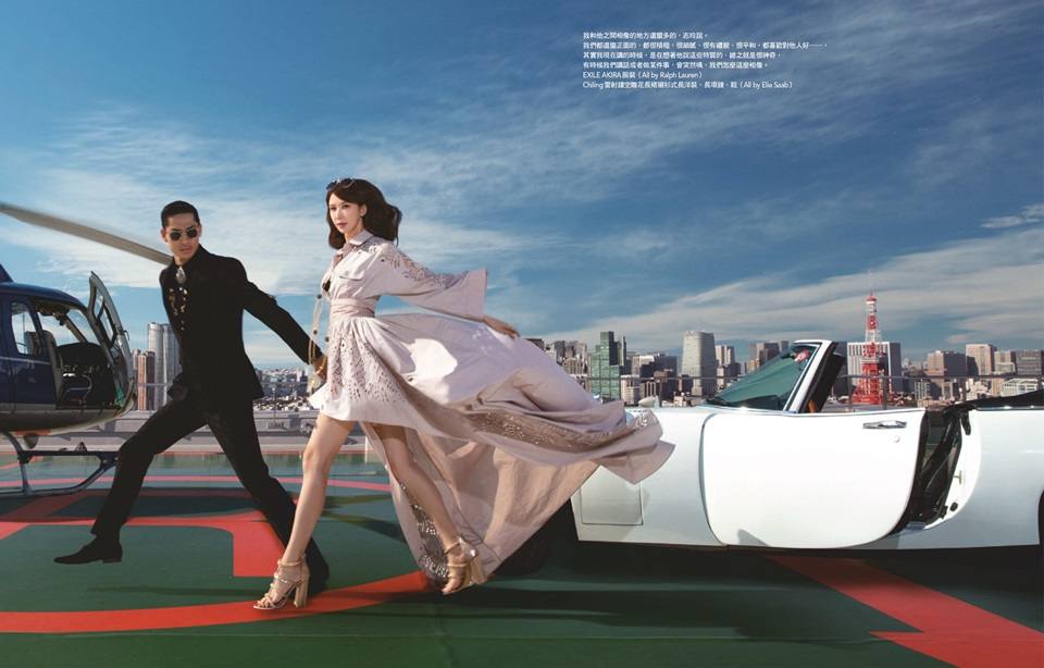 Lin Chi-ling & Akira @ Vogue Taiwan December 2019