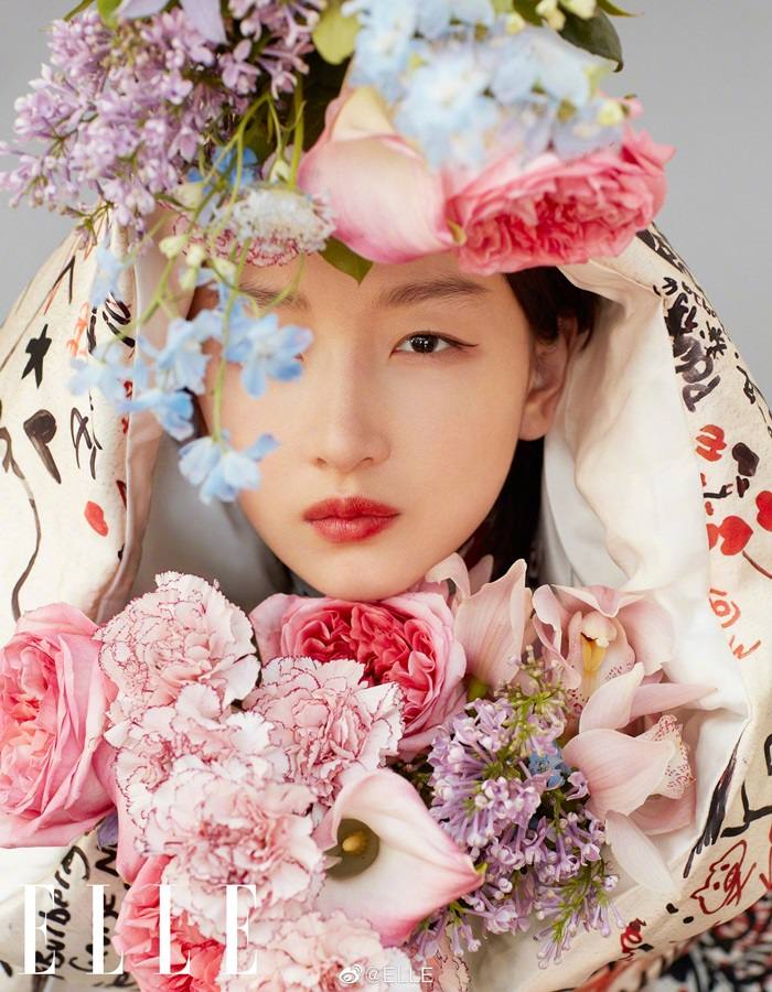 Zhou Dong Yu @ ELLE China January 2020