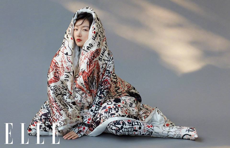 Zhou Dong Yu @ ELLE China January 2020